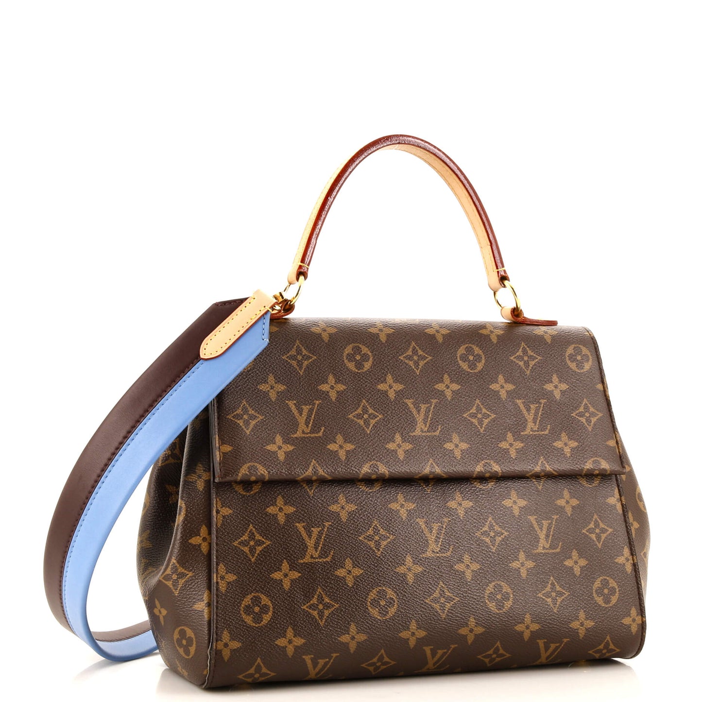 Louis Vuitton Cluny Top Handle Bag Monogram Canvas MM