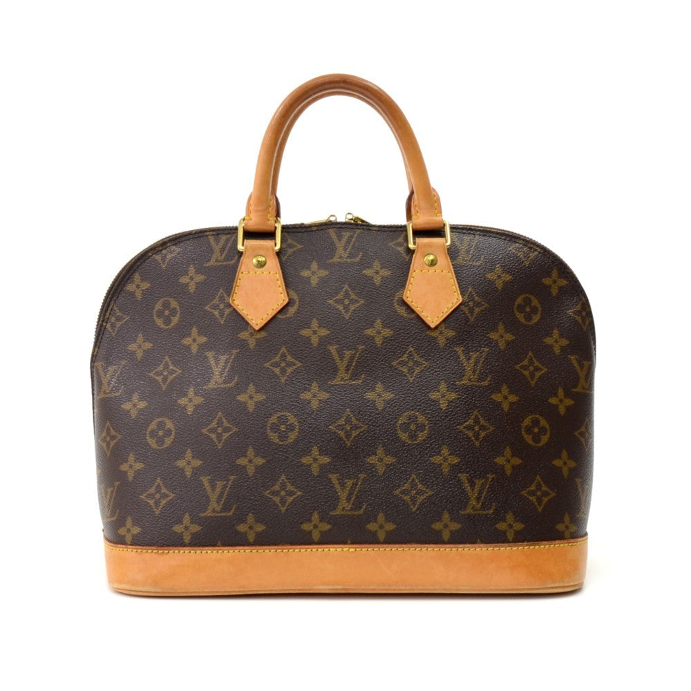 Louis Vuitto Alma Monogram Canvas Handbag