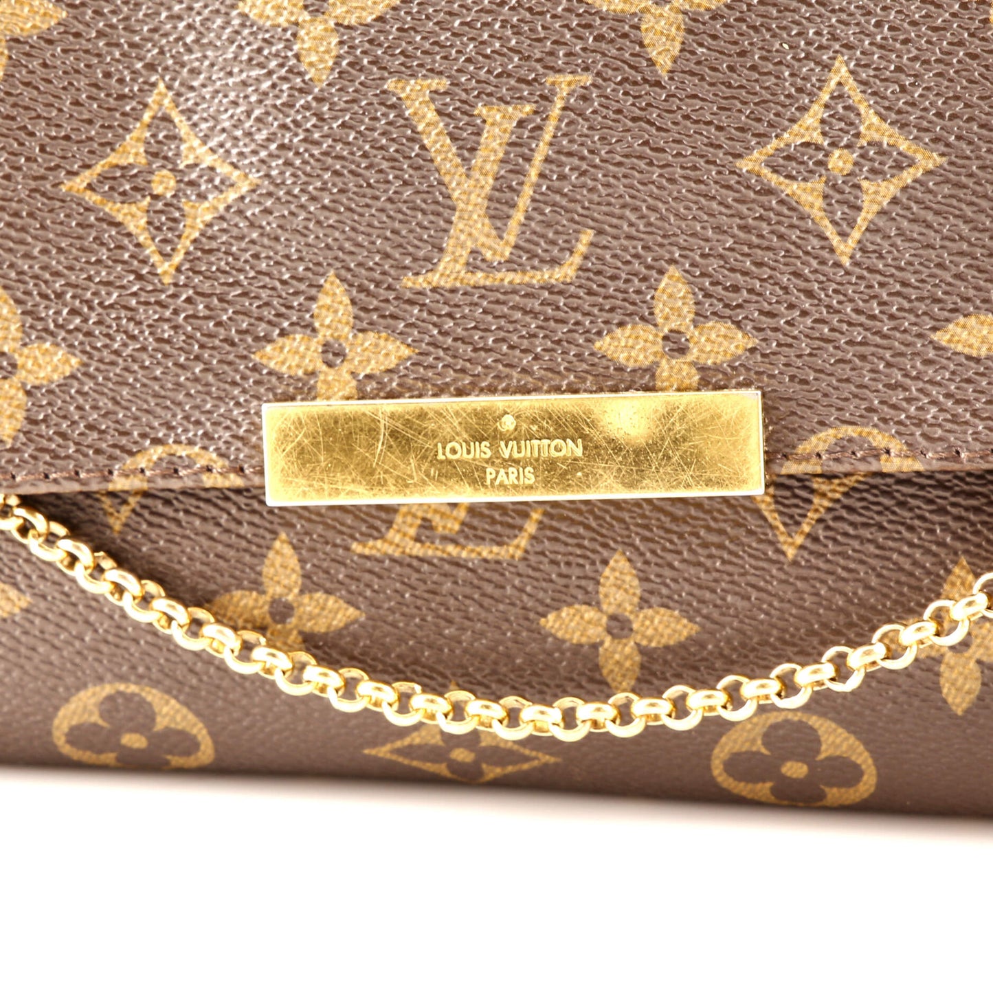 Louis Vuitton Favorite Handbag Monogram Canvas MM