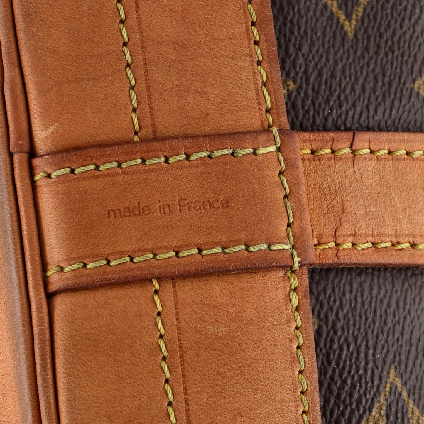 Louis Vuitton Noe Handbag Monogram Canvas Large