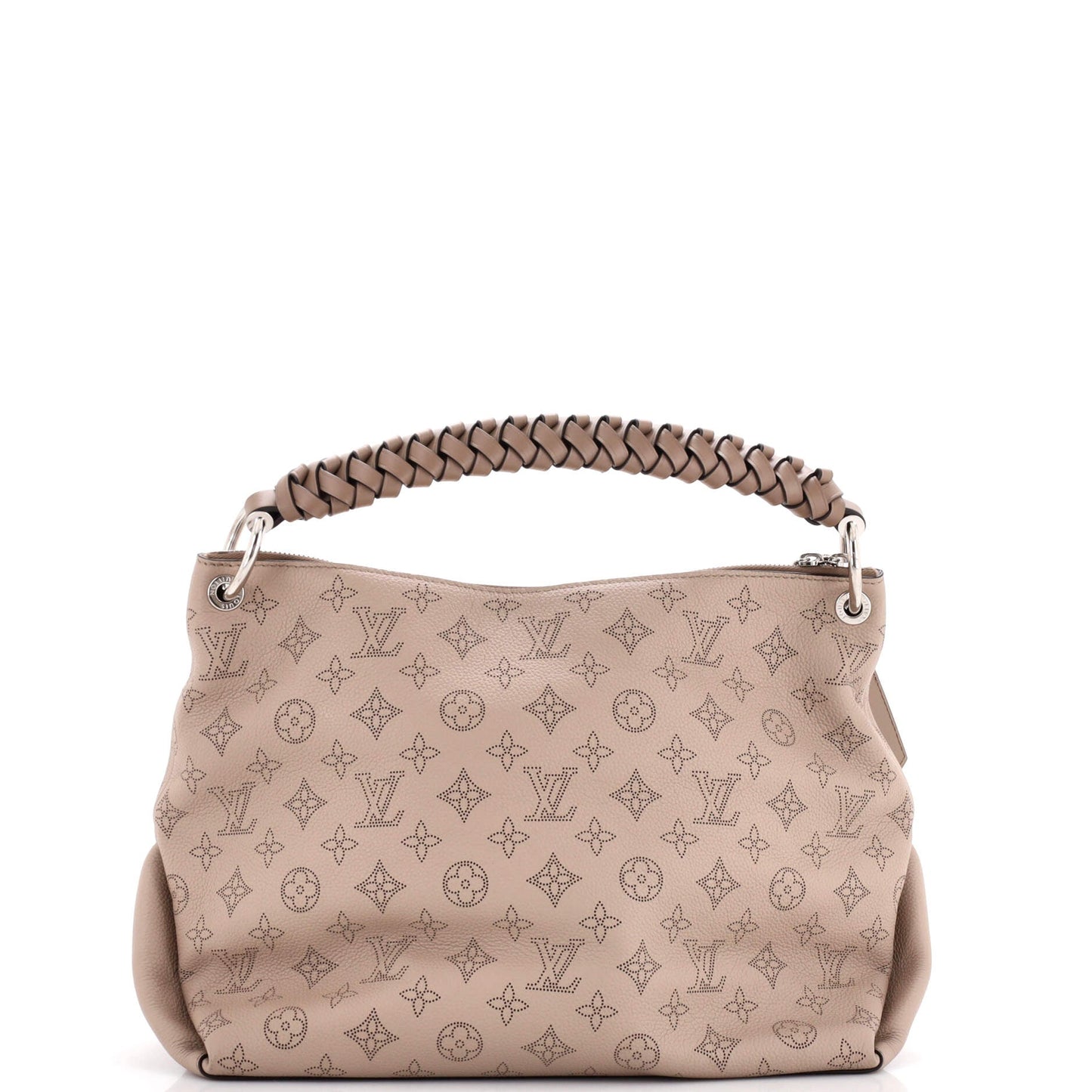 Louis Vuitton Braided Handle Beaubourg Hobo Mahina Leather MM