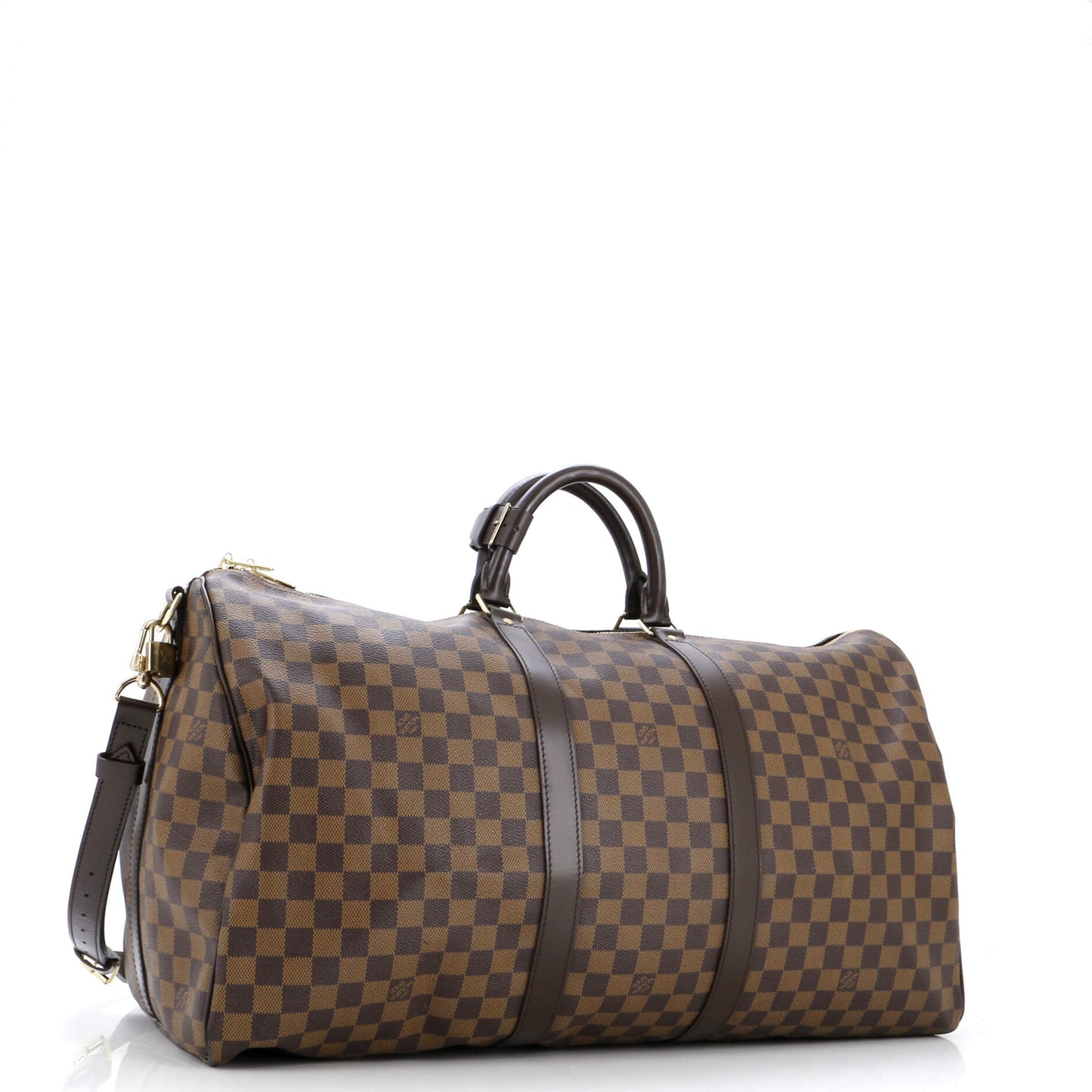 Louis Vuitton Keepall Bandouliere Bag Damier 55