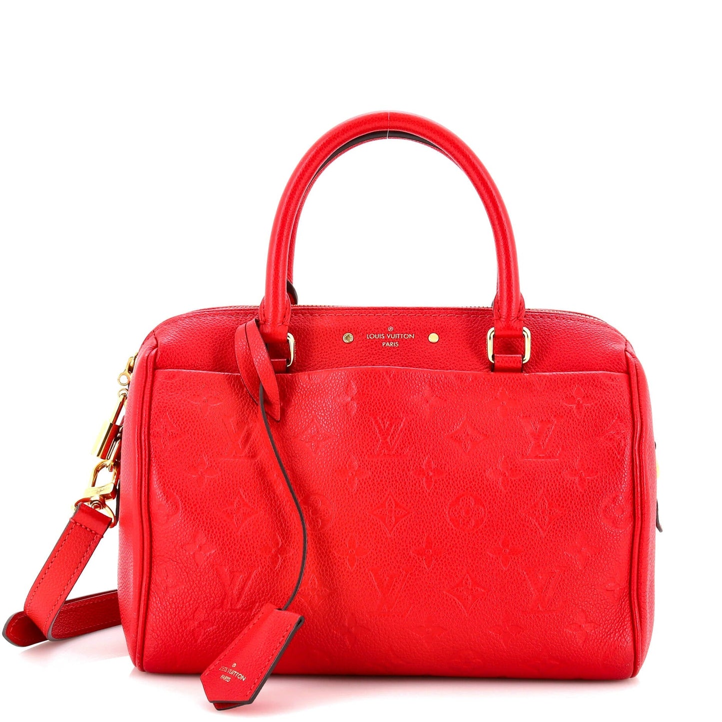 Louis Vuitton Speedy Bandouliere NM Bag Monogram Empreinte Leather 25