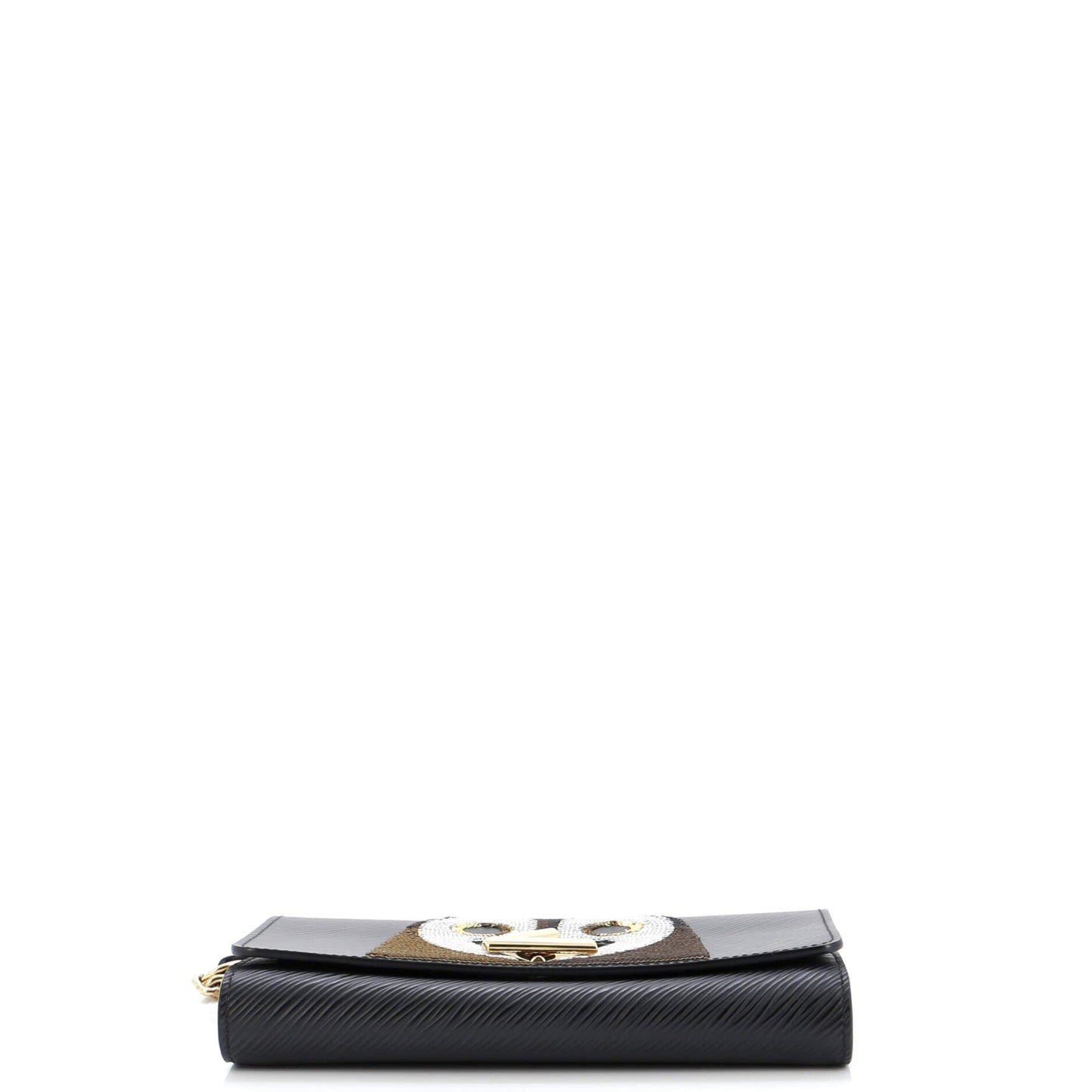 Louis Vuitton Twist Chain Wallet Epi Leather with Sequins