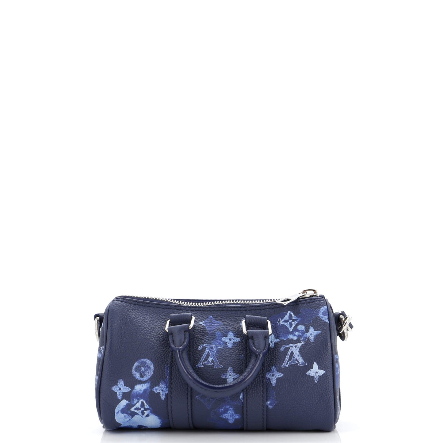 Louis Vuitton Keepall Bandouliere Bag Limited Edition Monogram Ink Watercolor Leather XS