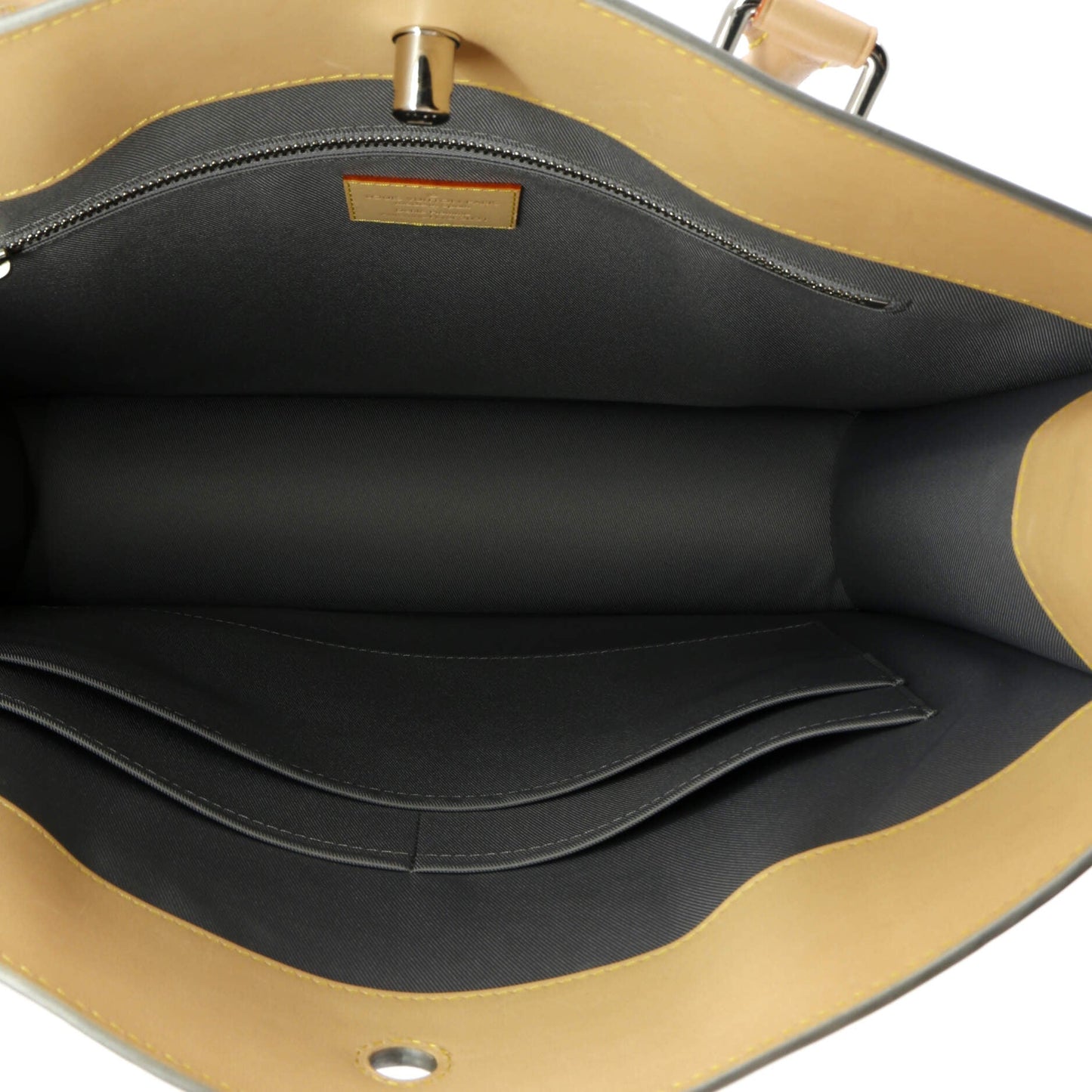 Louis Vuitton Sac Plat Bag Monogram Mirror Coated Canvas