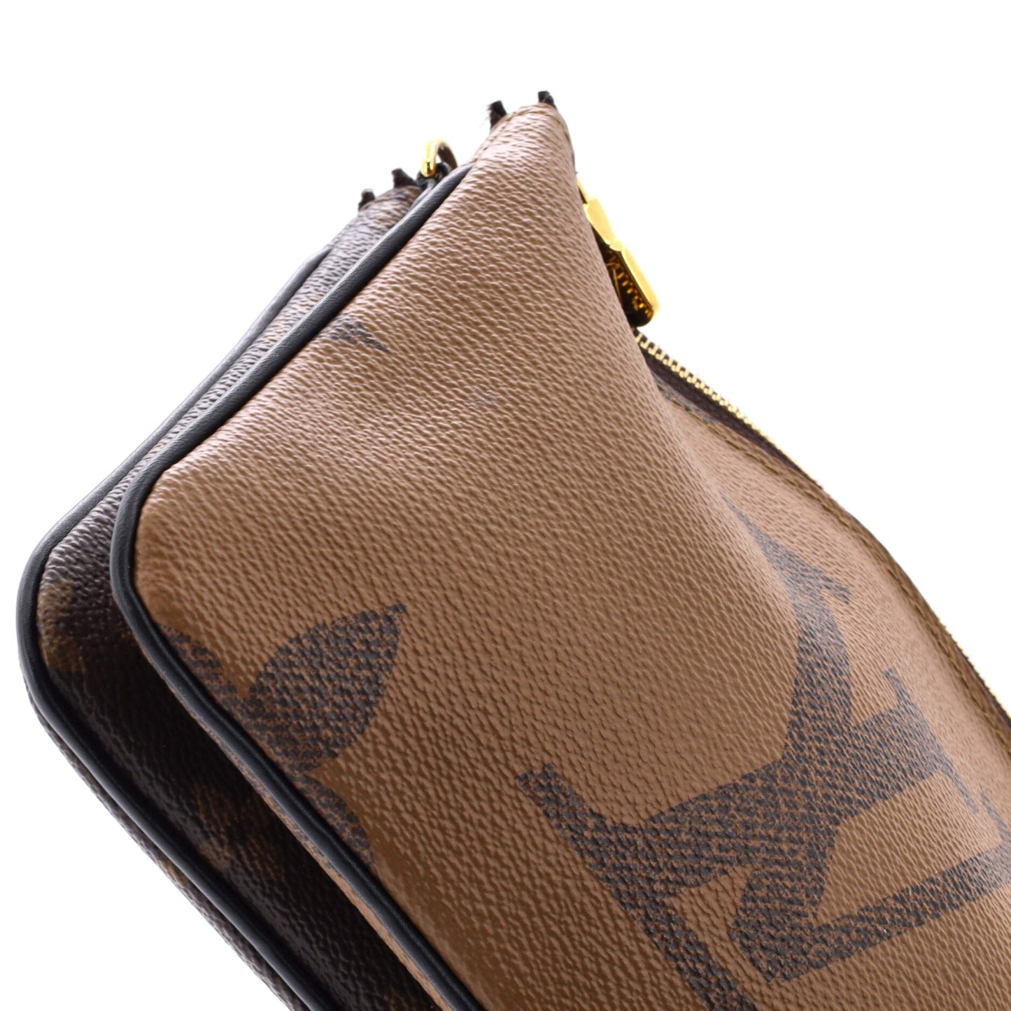 Louis Vuitton Double Zip Pochette Reverse Monogram Giant