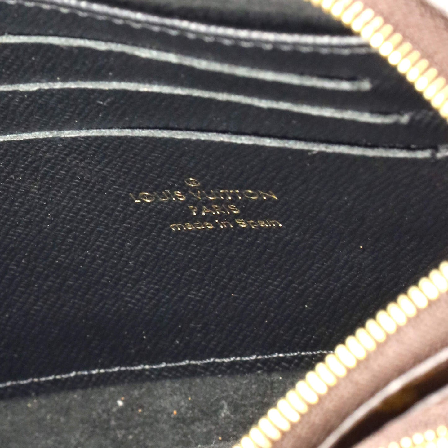Louis Vuitton Double Zip Pochette Reverse Monogram Giant