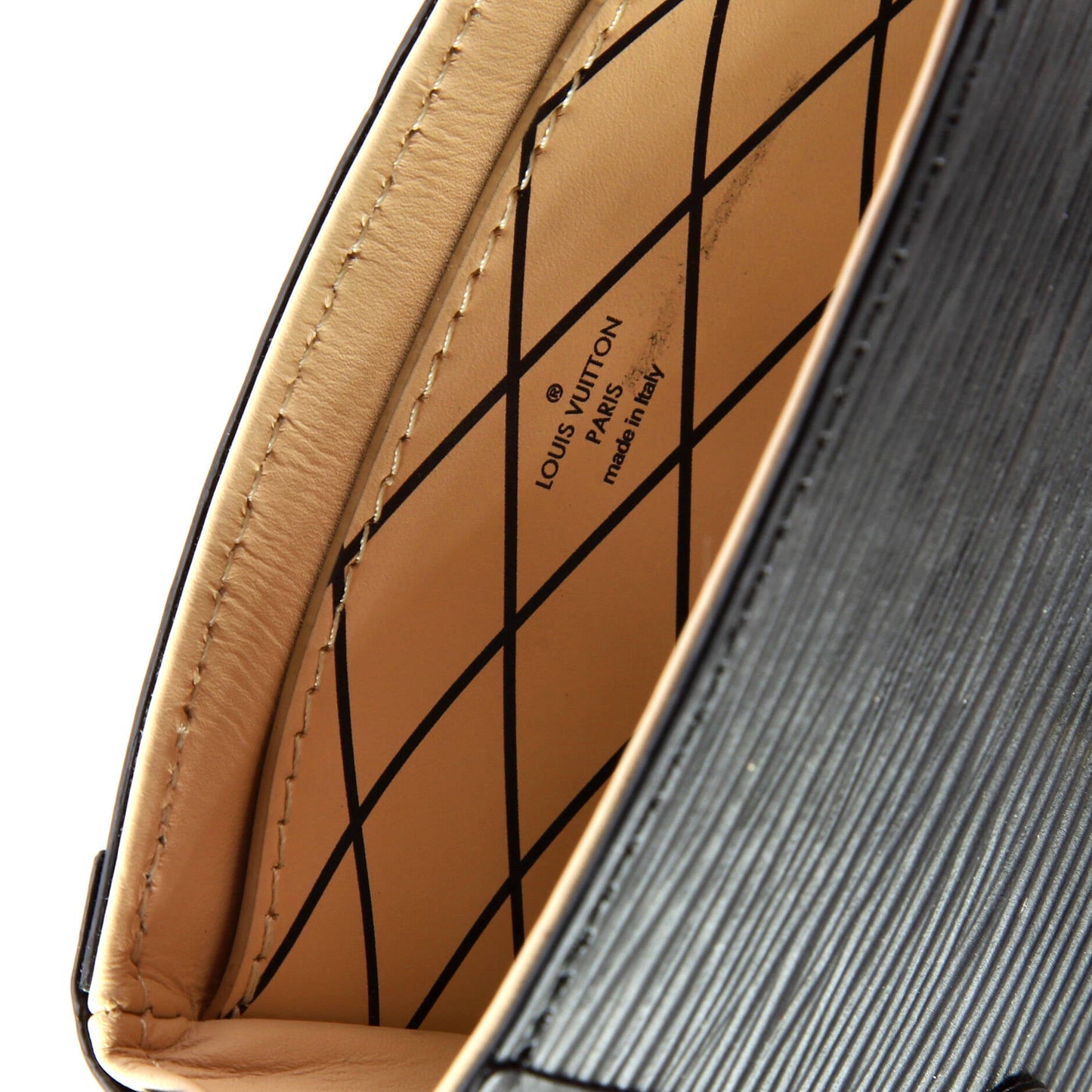 Louis Vuitton Vertical Trunk Pochette Epi Leather