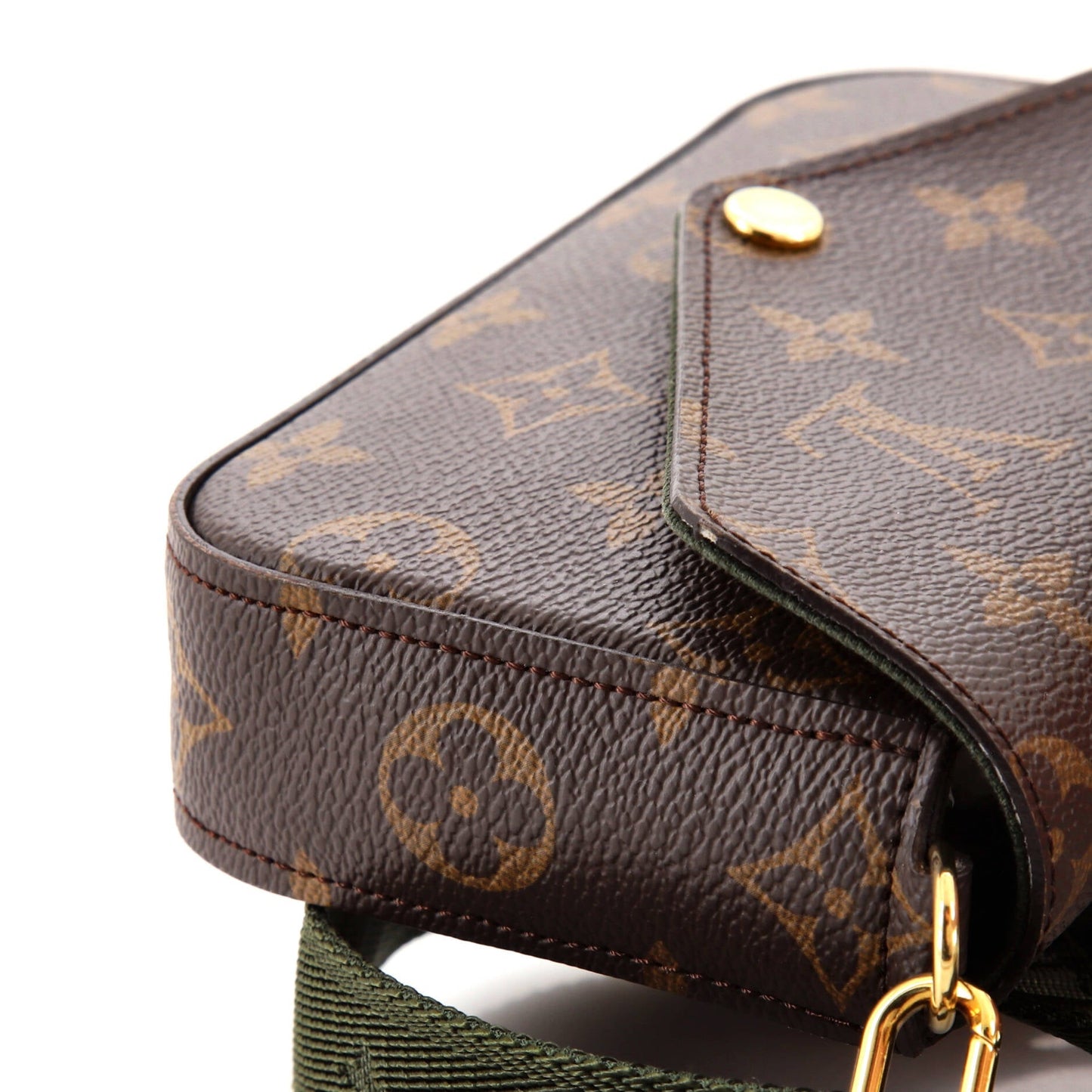 Louis Vuitton Felicie Strap & Go Handbag Monogram Canvas