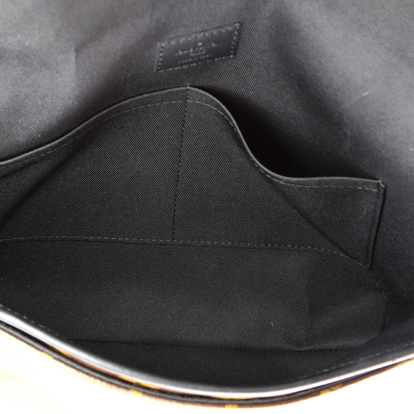 Louis Vuitton Magnetic Messenger Bag Macassar Monogram Canvas