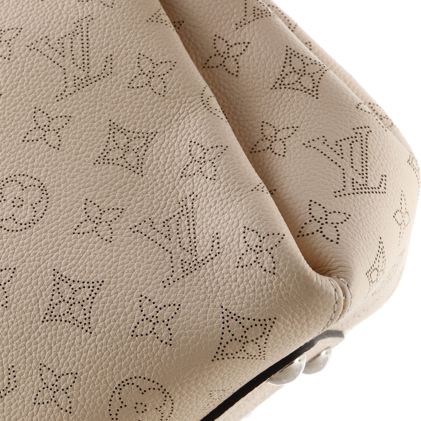 Louis Vuitton Babylone Handbag Mahina Leather BB