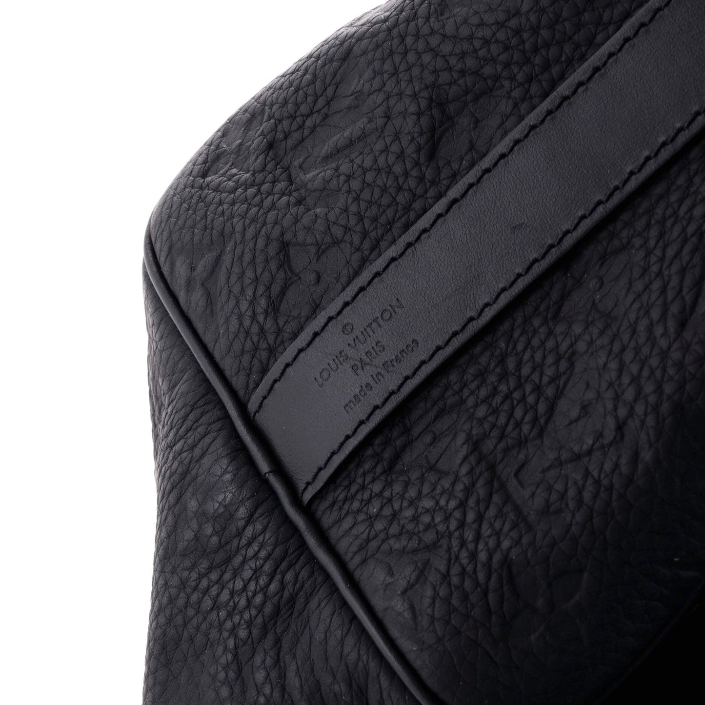 Louis Vuitton Keepall Bandouliere Bag Monogram Taurillon Leather 35