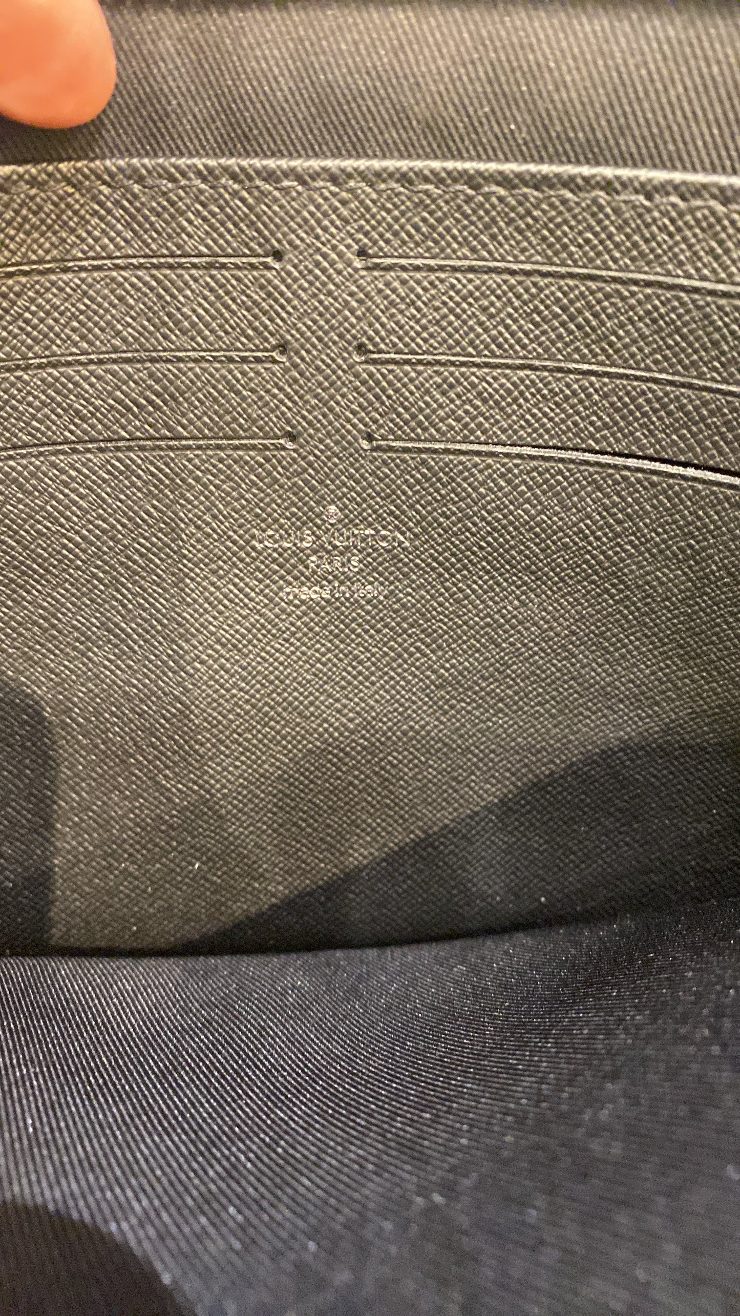 Louis Vuitton Pochette Voyage Monogram Eclipse Canvas MM