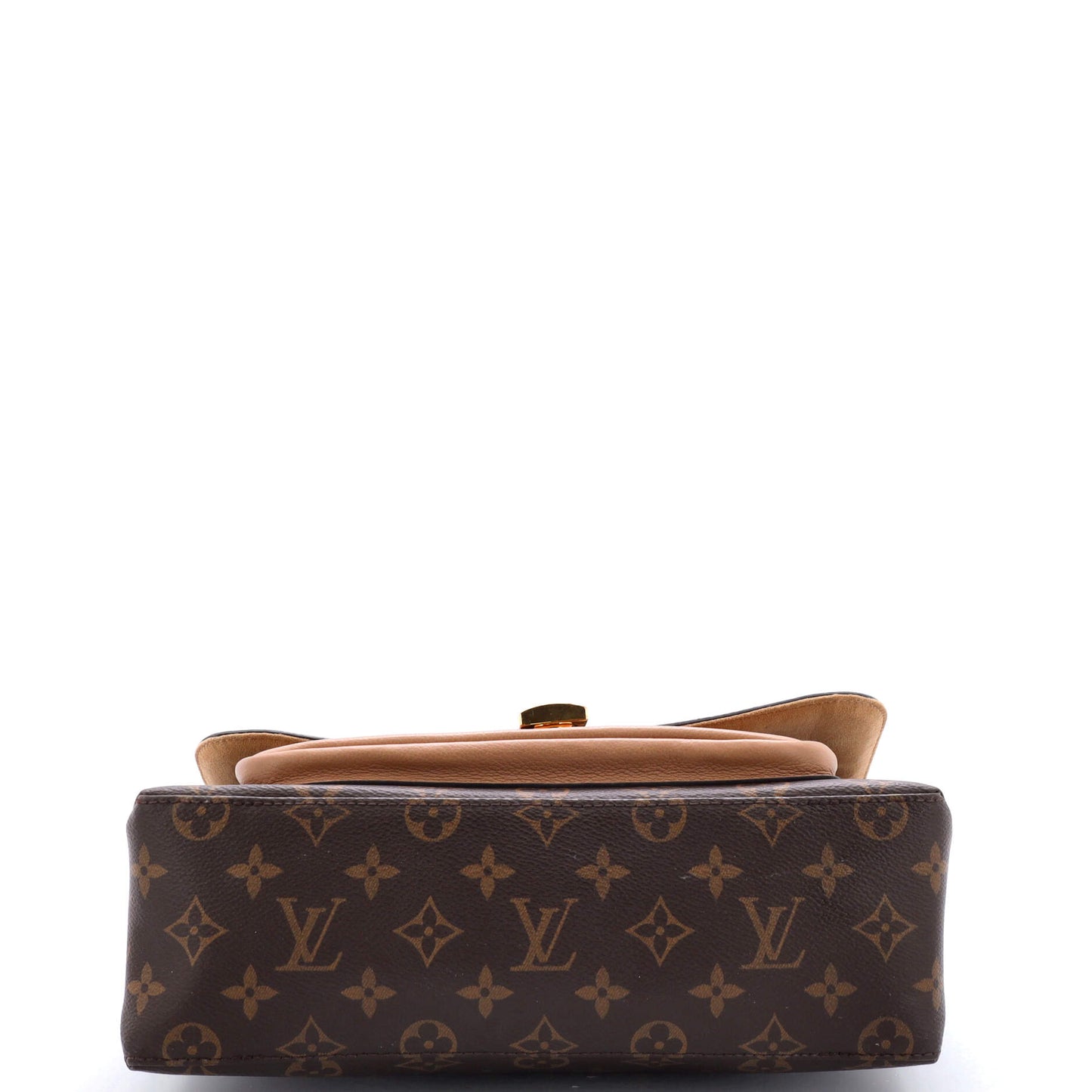 Louis Vuitton Marignan Handbag Monogram Canvas with Leather