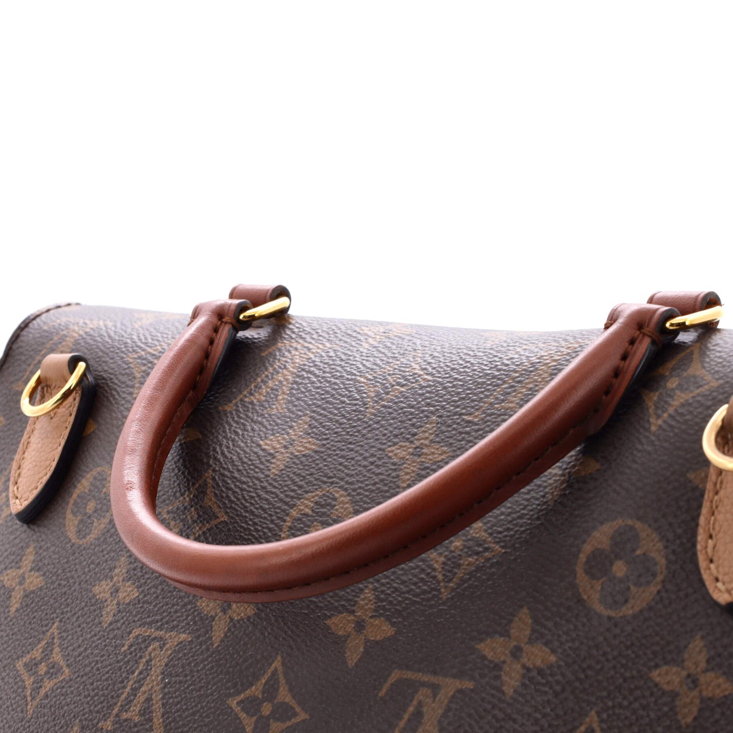 Louis Vuitton Marignan Handbag Monogram Canvas with Leather