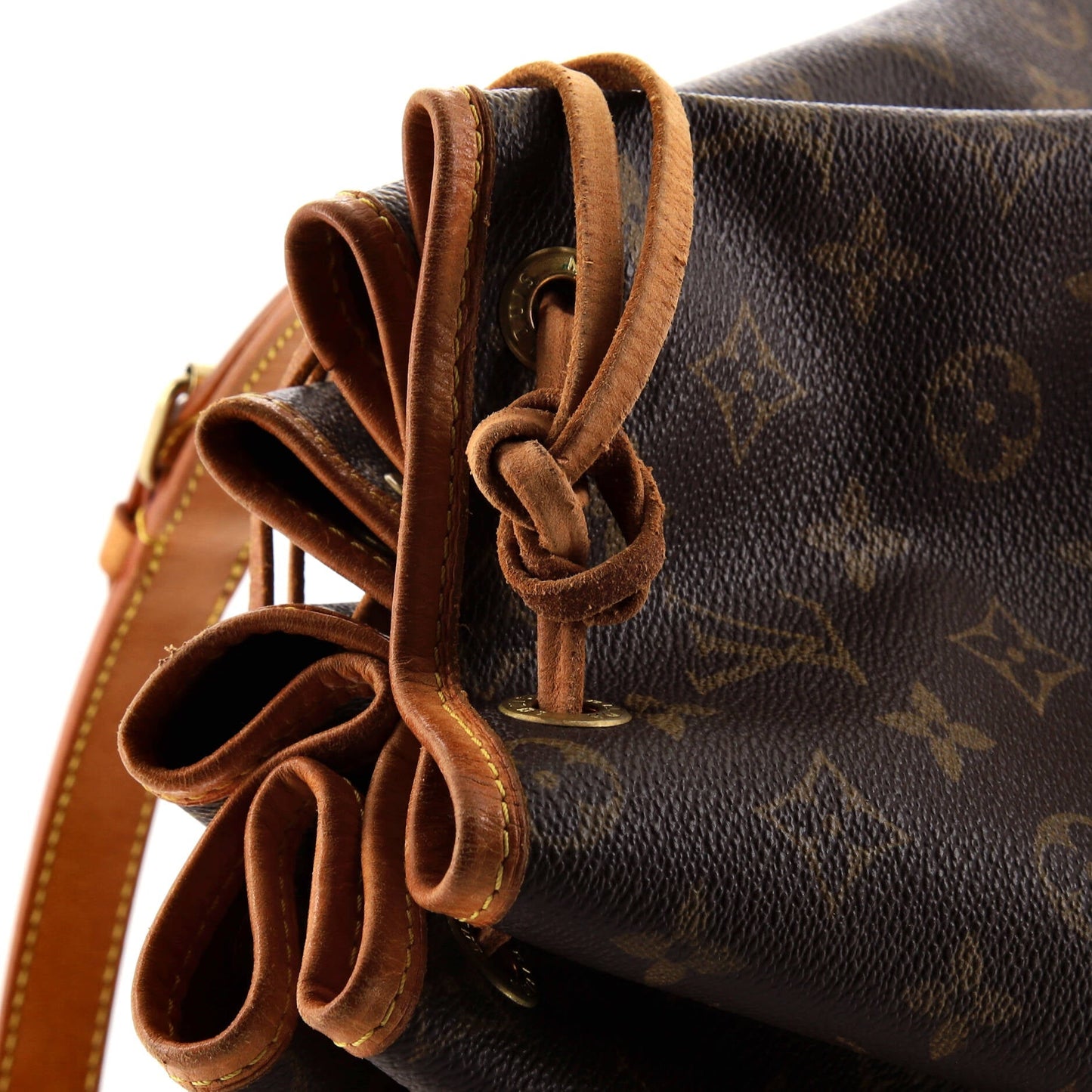 Louis Vuitton Noe Handbag Monogram Canvas Large