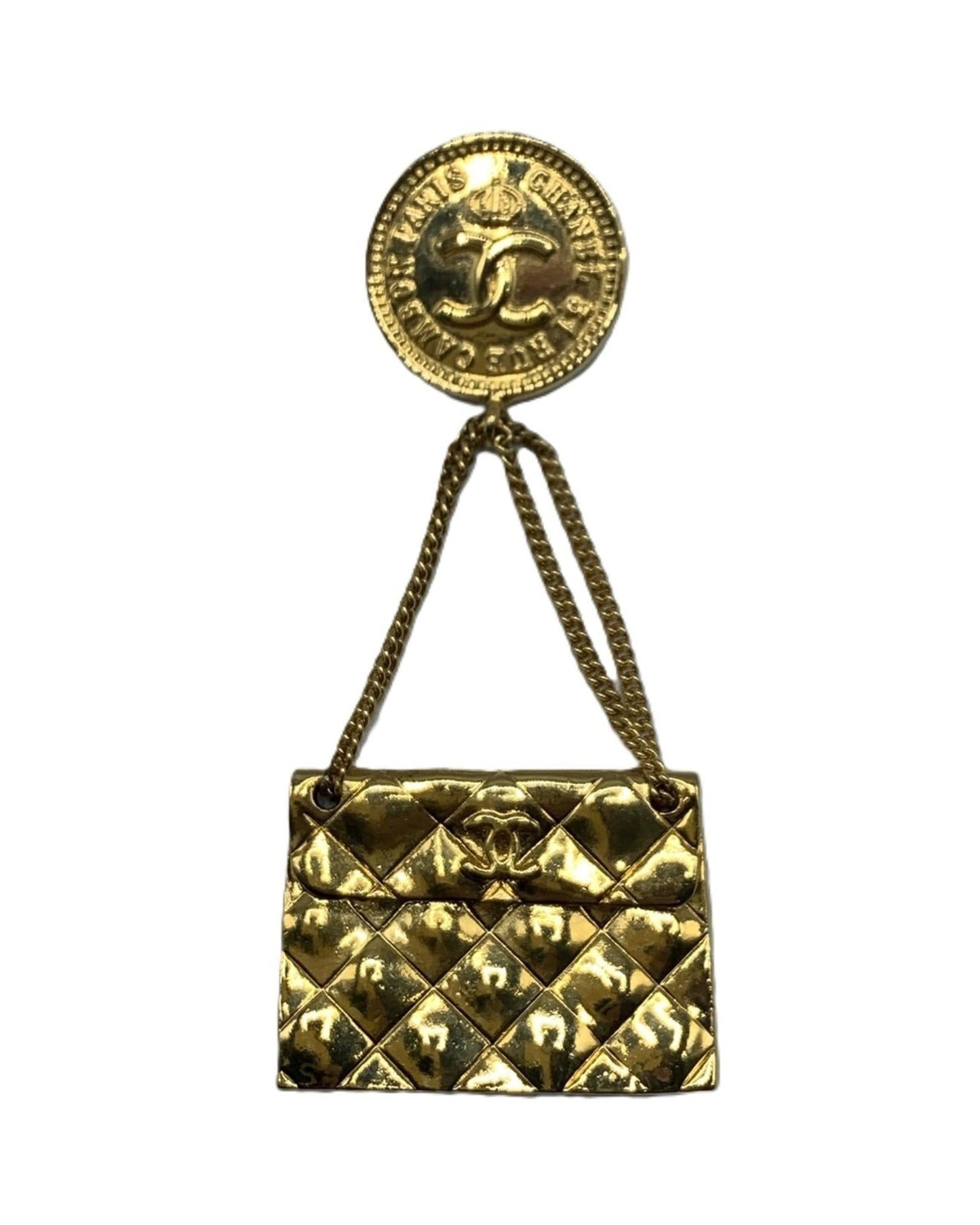 Chanel Chanel Bag Charm Pin