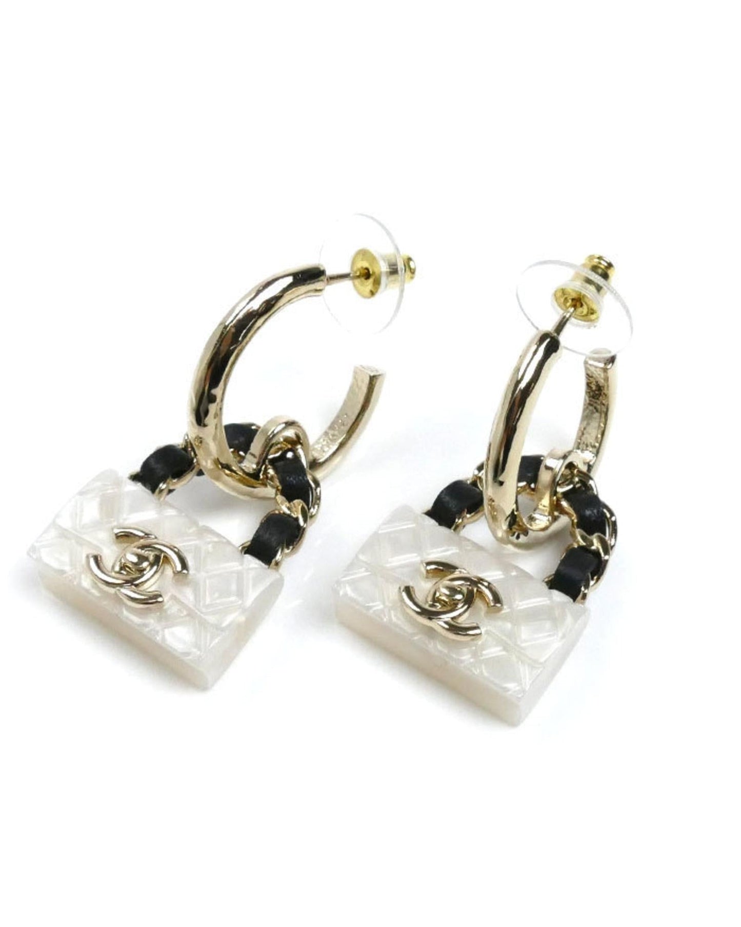 Chanel Chanel Style Bag Charm Earrings