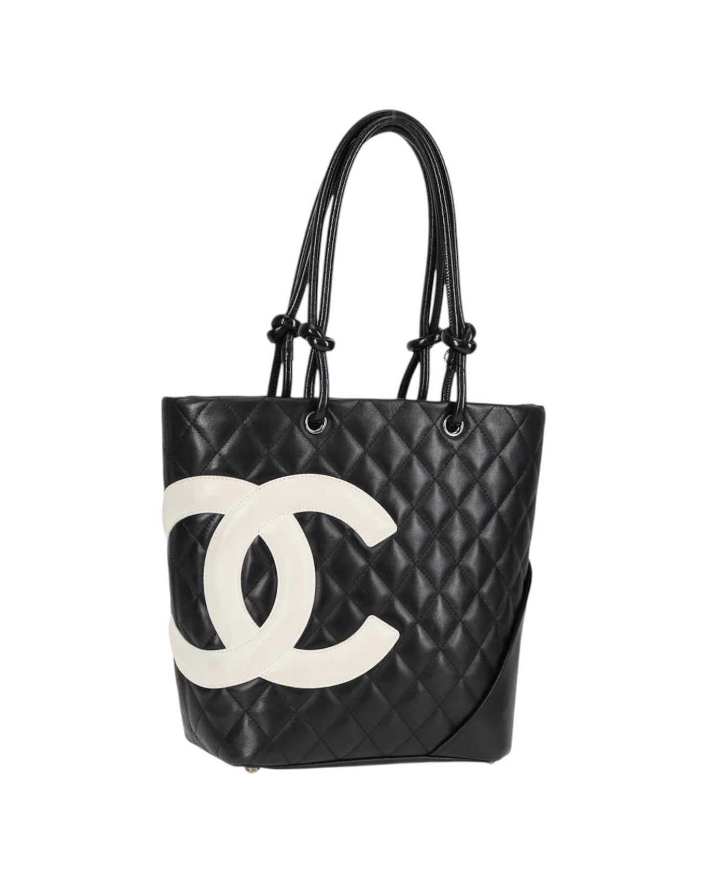 Chanel quilted tote bag