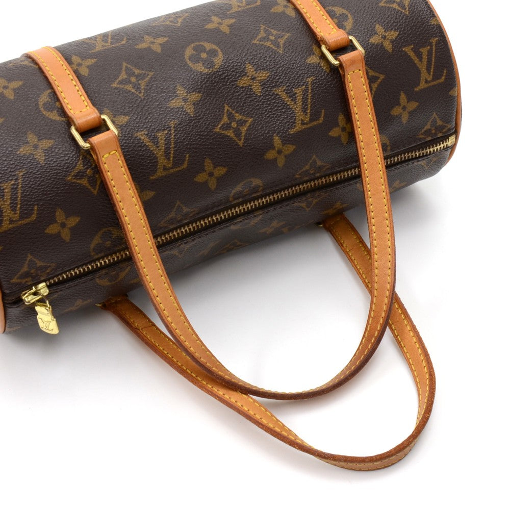 Louis Vuitto Papillon 27 Monogram Canvas Handbag