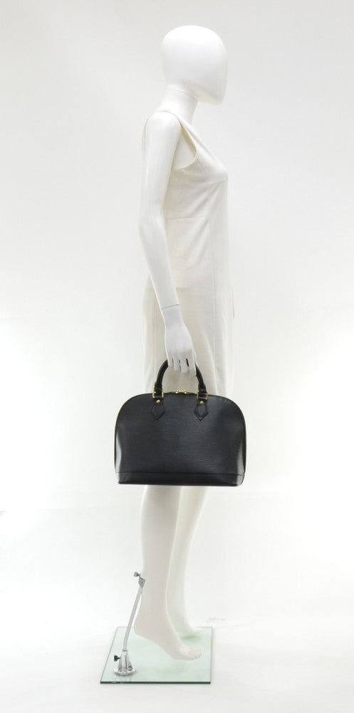 Louis Vuitto Alma Epi Leather Handbag