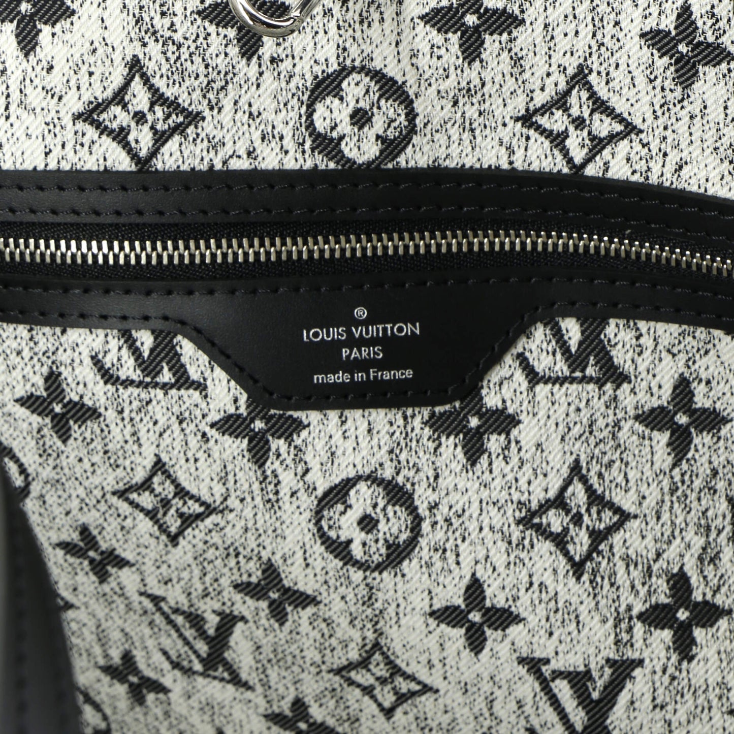 Louis Vuitton Neverfull NM Tote Monogram Jacquard Denim MM