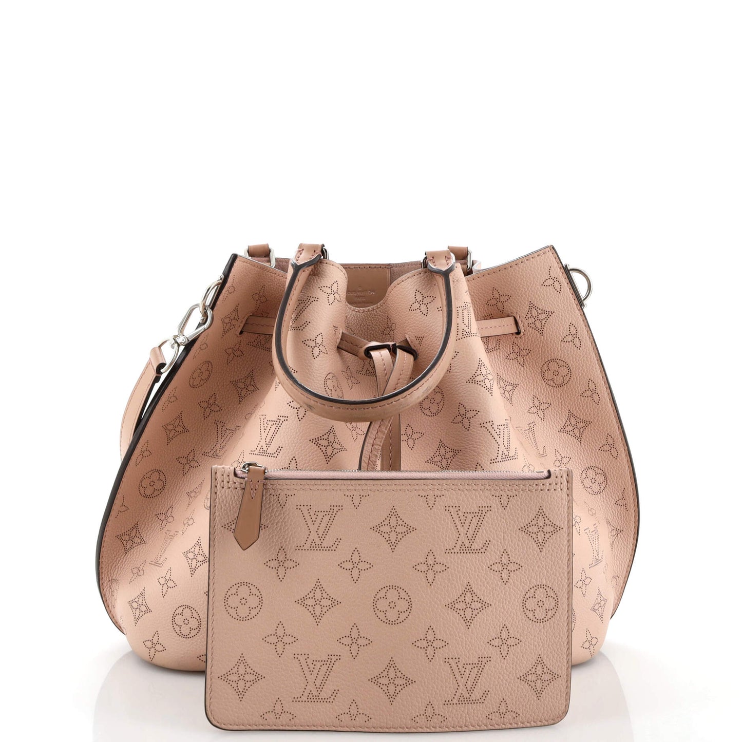Louis Vuitton Girolata Handbag Mahina Leather