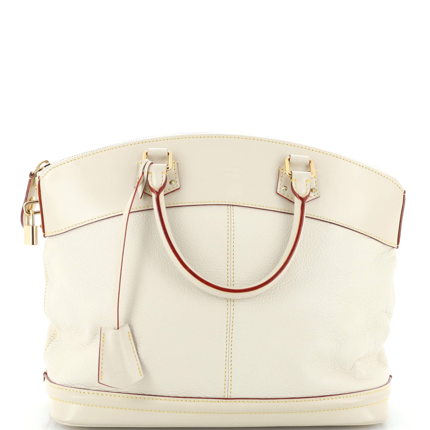 Louis Vuitton Suhali Lockit Handbag Leather MM