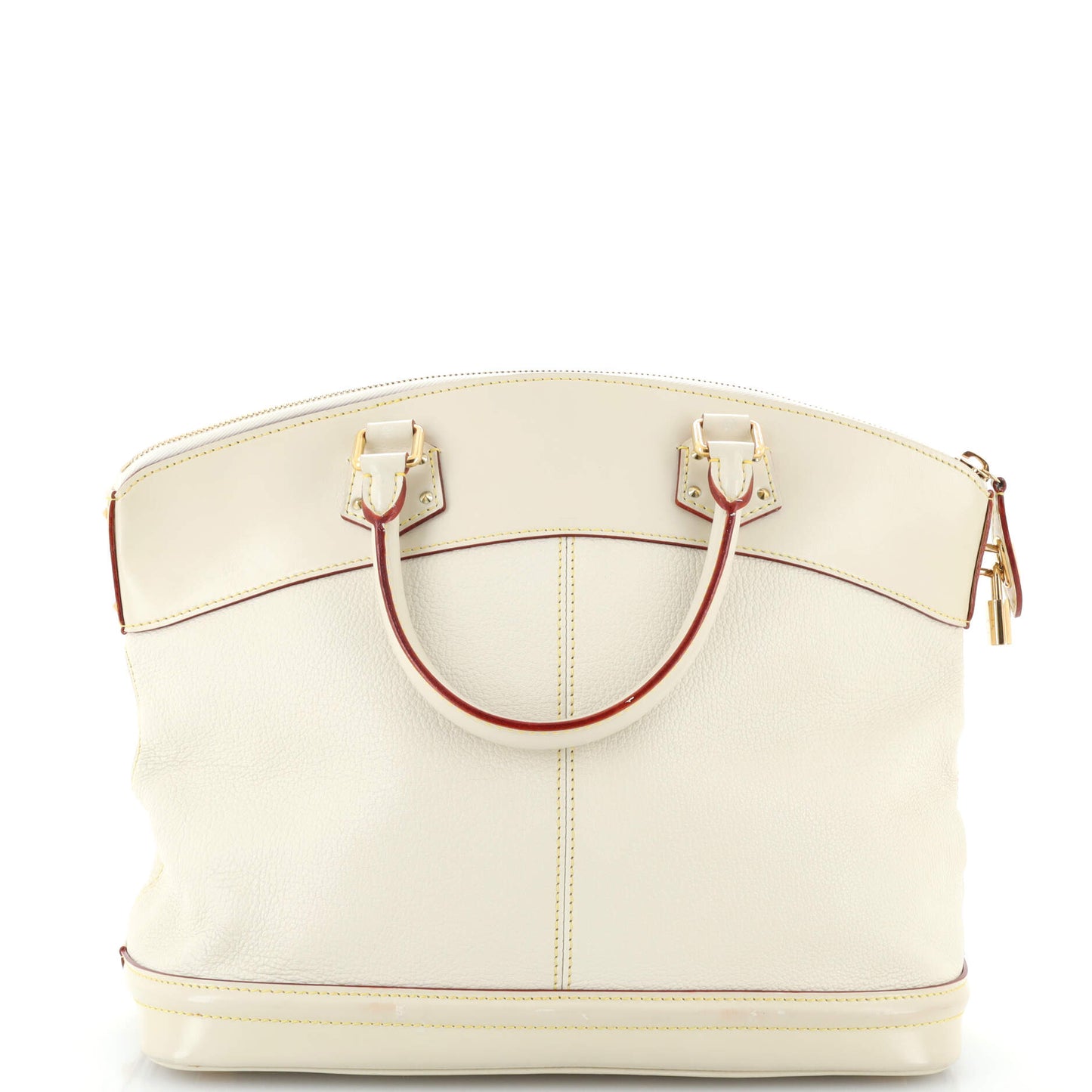 Louis Vuitton Suhali Lockit Handbag Leather MM