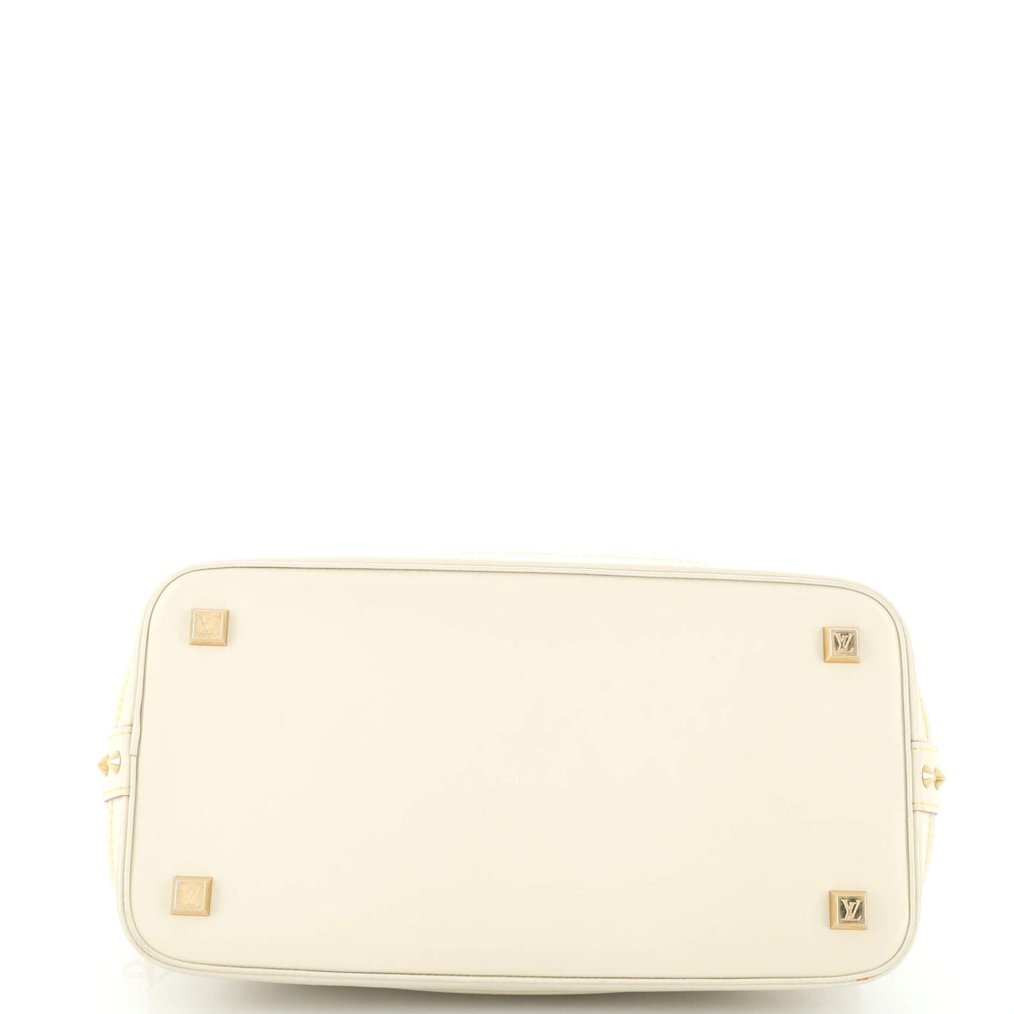 Louis Vuitton Suhali Lockit Handbag Leather MM