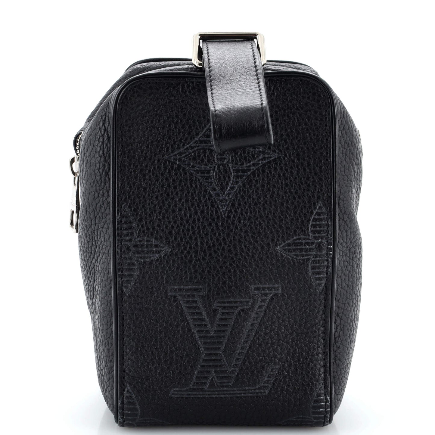 Louis Vuitton Wash Pouch Monogram Shadow Giant Taurillon Leather