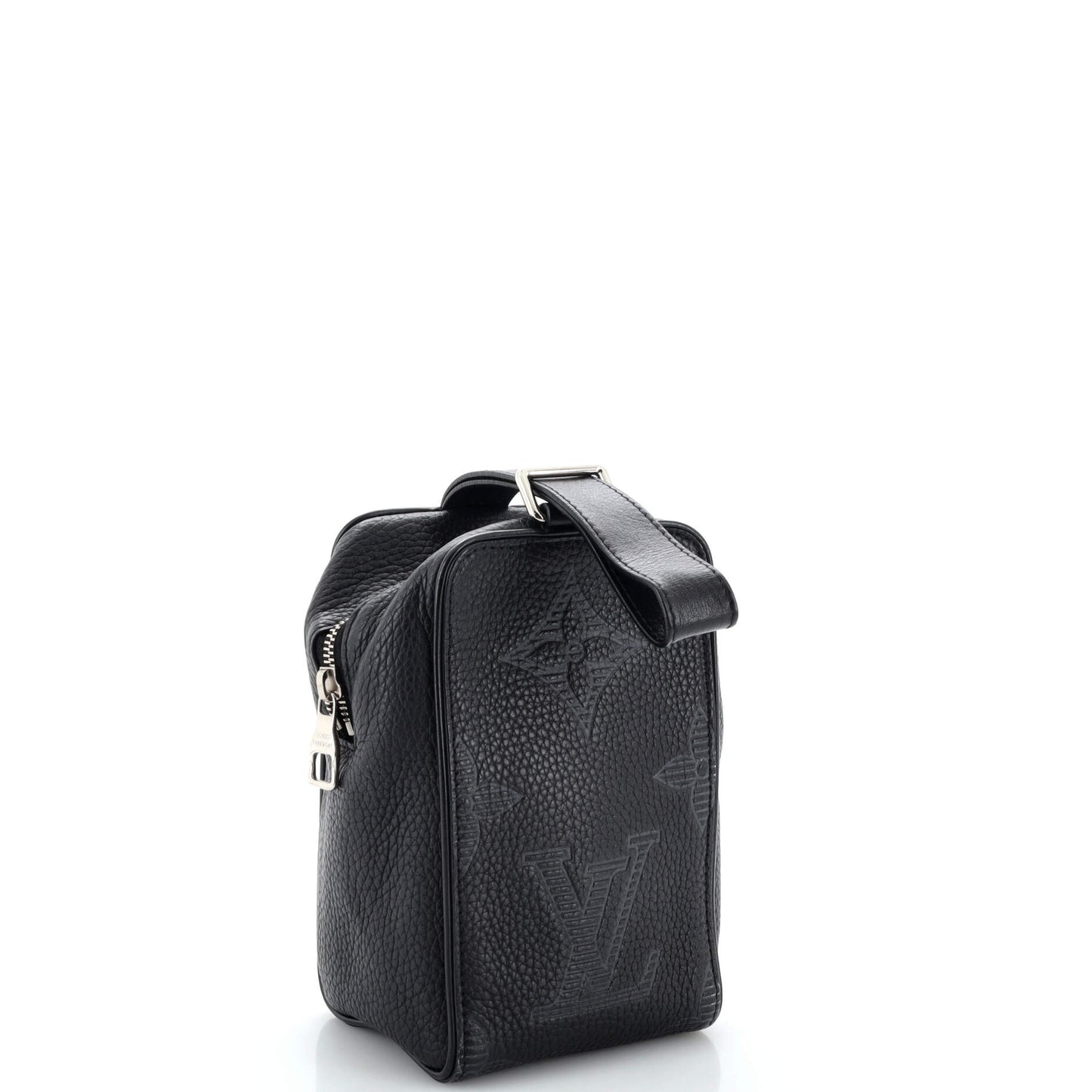 Louis Vuitton Wash Pouch Monogram Shadow Giant Taurillon Leather