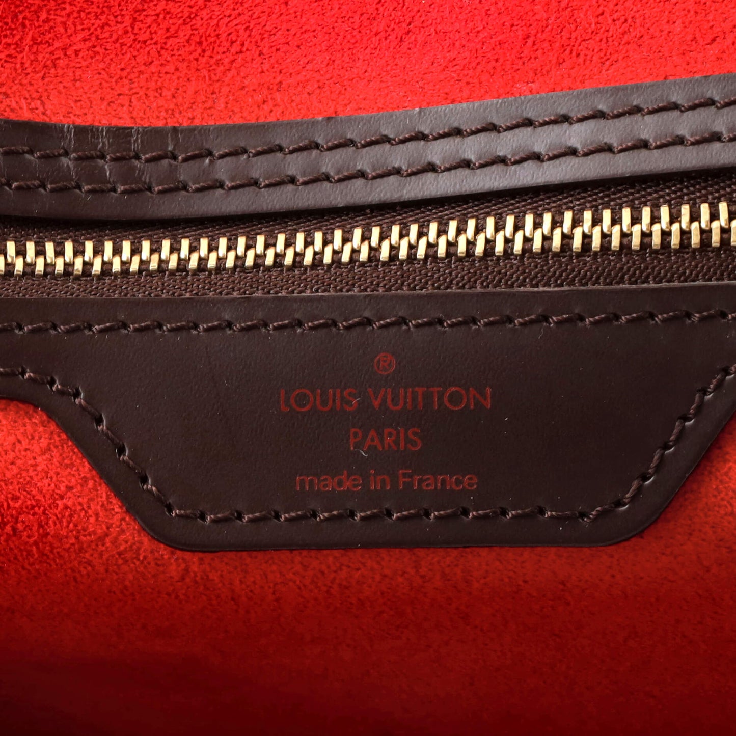 Louis Vuitton Manosque Handbag Damier GM