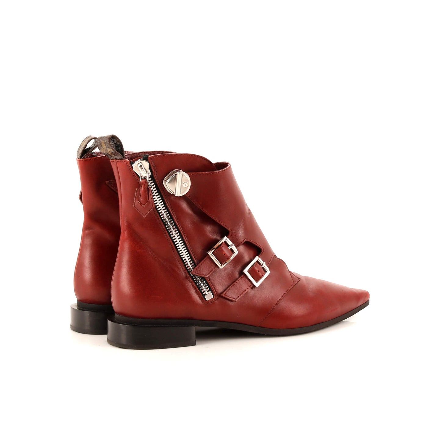 Louis Vuitton Women's Jumble Flat Ankle Boots Leather