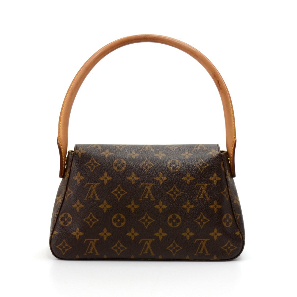 Louis Vuitto Mini Looping Monogram Canvas Handbag