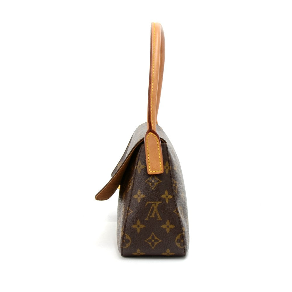 Louis Vuitto Mini Looping Monogram Canvas Handbag