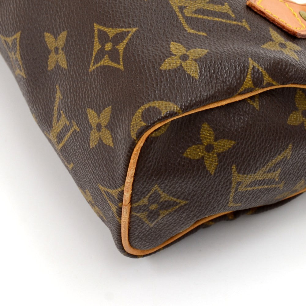 Louis Vuitto Speedy Mini Sac HL Monogram Canvas Handbag