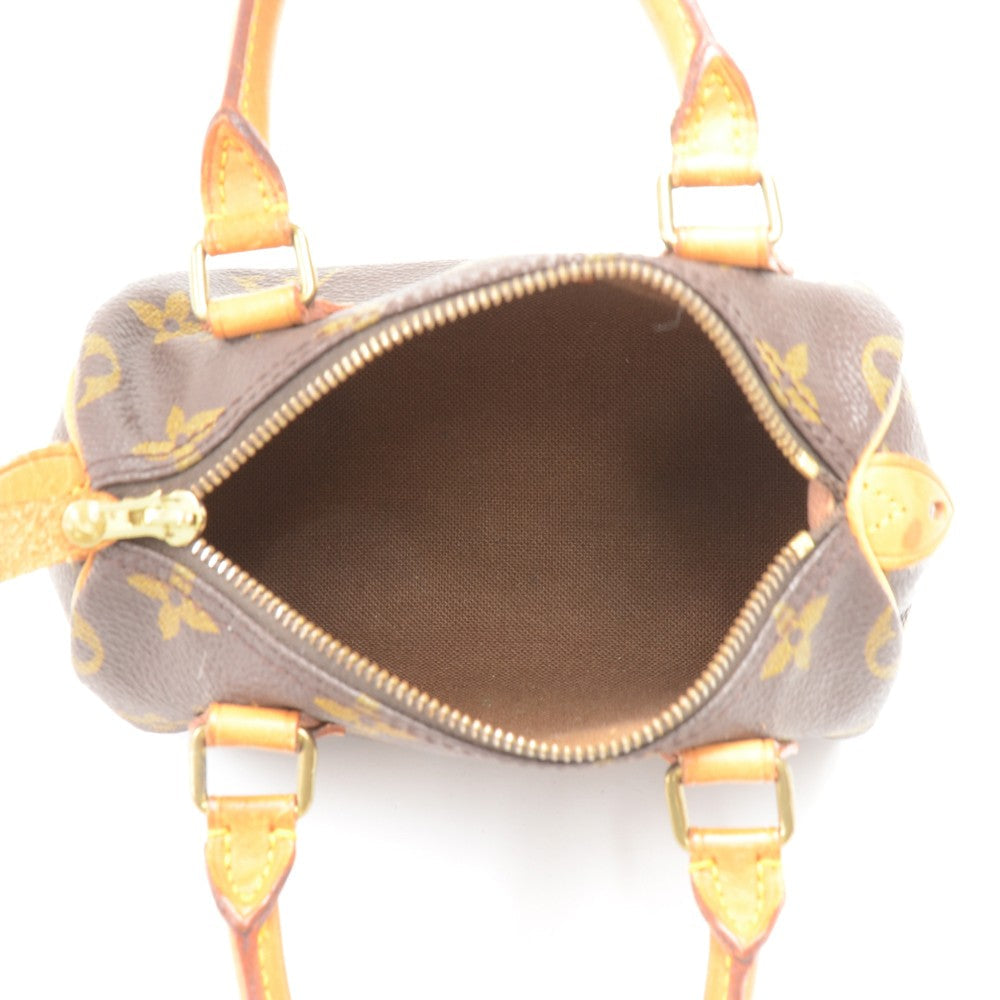 Louis Vuitto Speedy Mini Sac HL Monogram Canvas Handbag