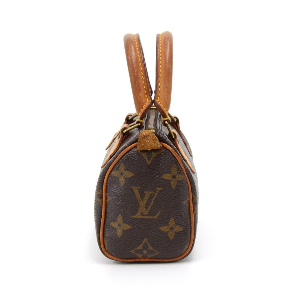 Louis Vuitto Mini Speedy Sac HL Monogram Canvas Handbag