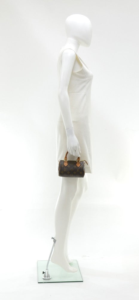 Louis Vuitto Mini Speedy Sac HL Monogram Canvas Handbag