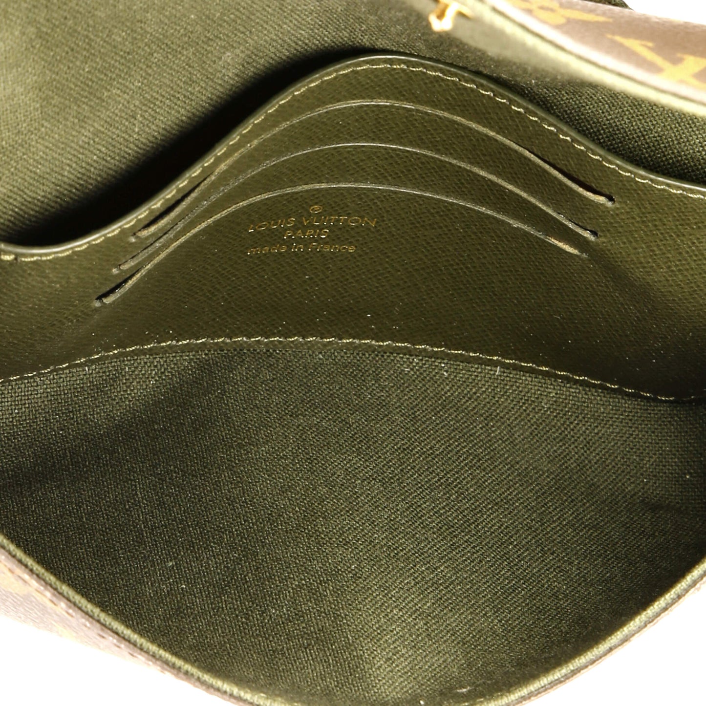 Louis Vuitton Felicie Strap & Go Handbag Monogram Canvas