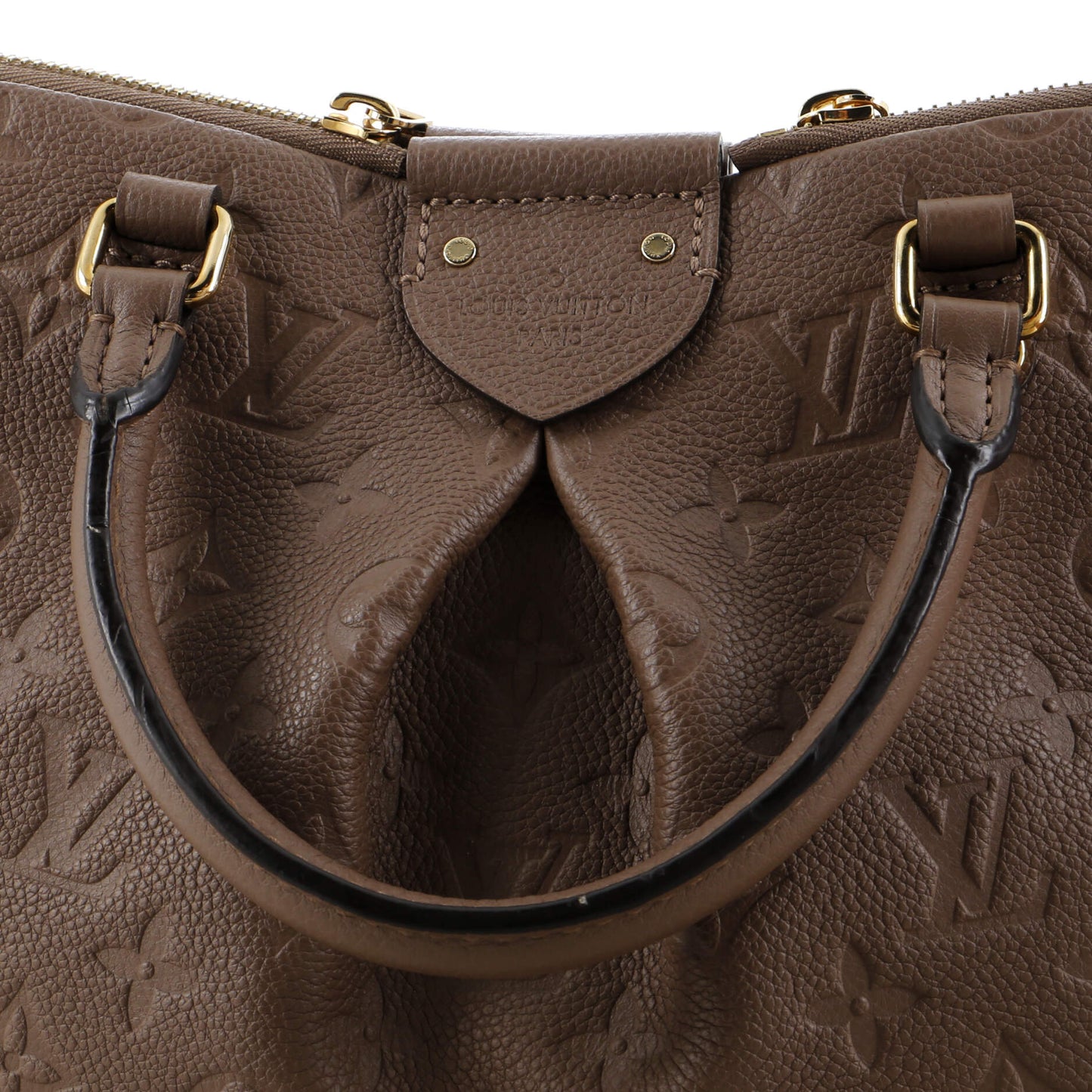Louis Vuitton Mazarine Handbag Monogram Empreinte Leather PM
