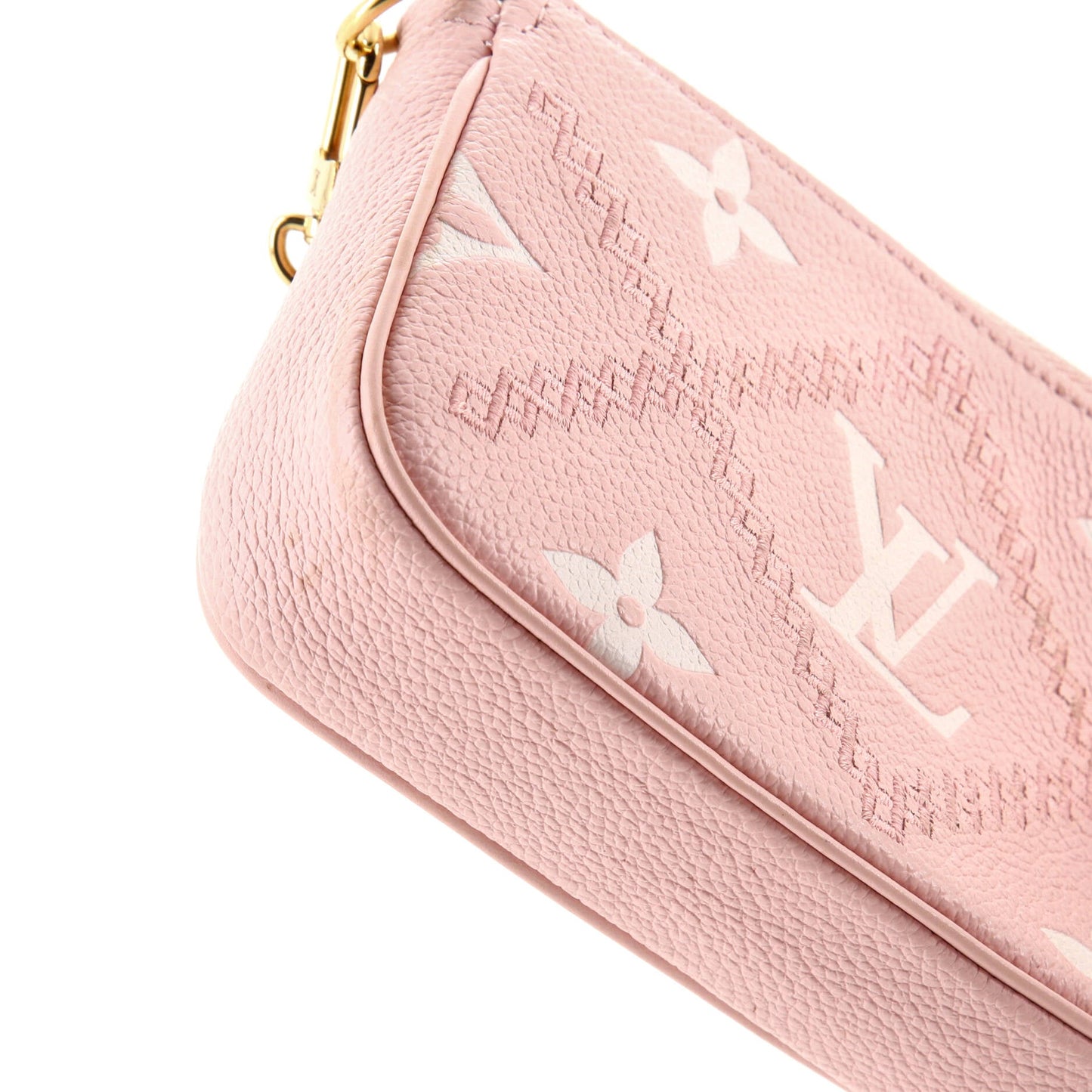 Louis Vuitton Pochette Accessoires Monogram Empreinte Giant Broderies Mini
