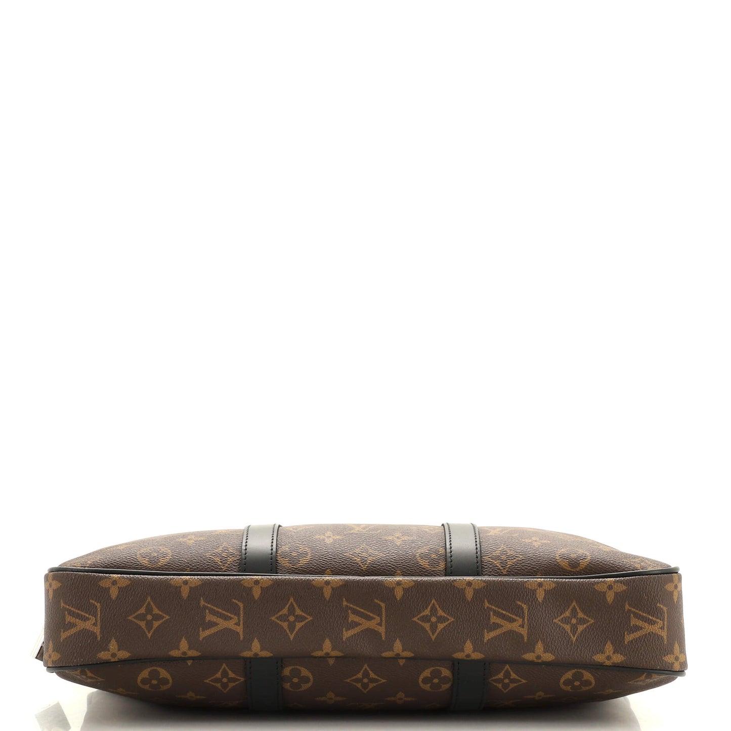 Louis Vuitton Porte-Documents Voyage Briefcase Macassar Monogram Canvas PM