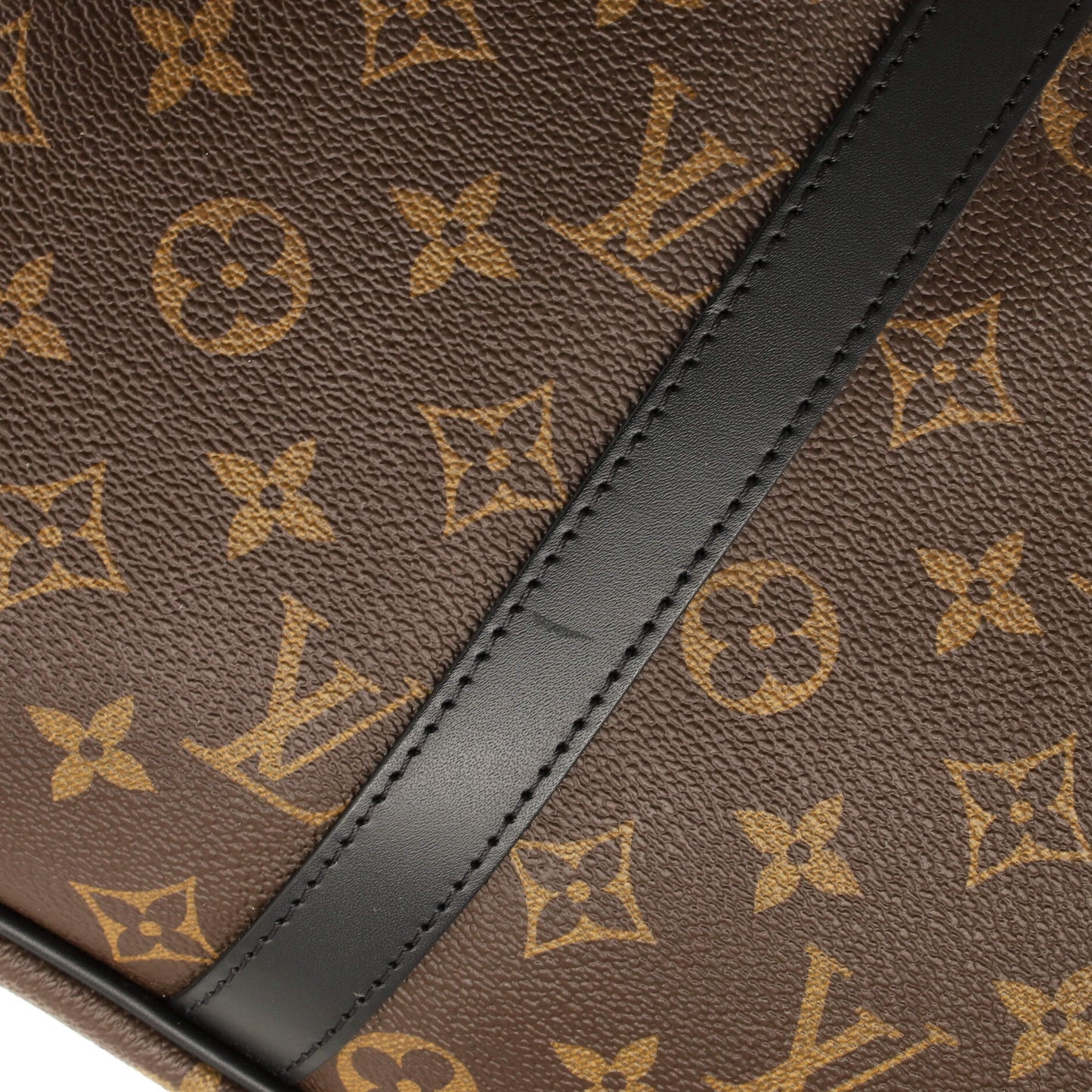 Louis Vuitton Porte-Documents Voyage Briefcase Macassar Monogram Canvas PM