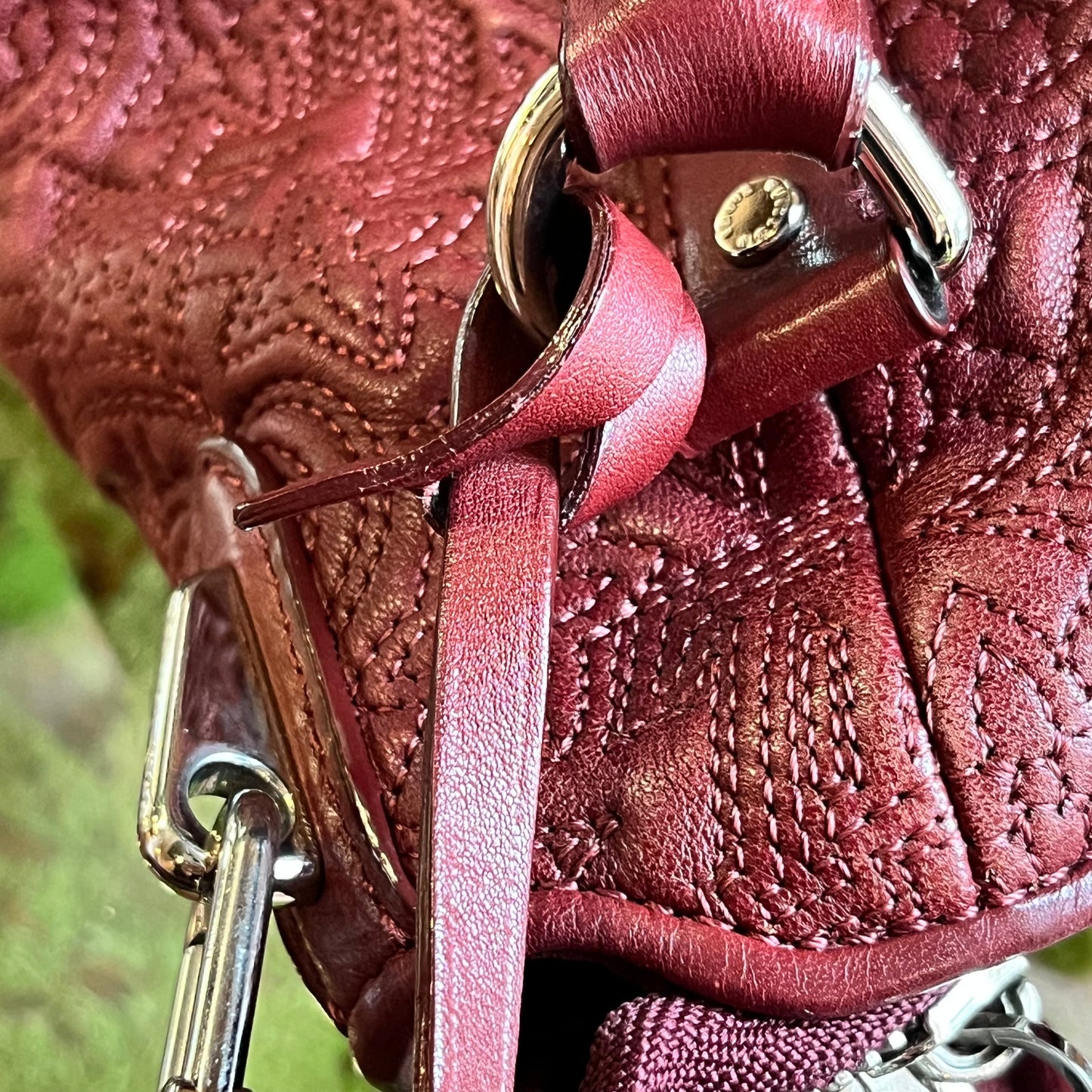 LOUIS VUITTON IXIA GM Antheia Monogram Lambskin Hobo Bag