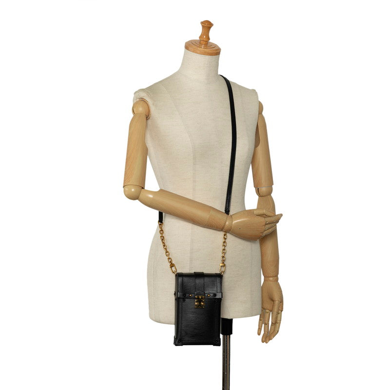Louis Vuitton Louis Vuitton Epic M67871 Shoulder Bag Leather Noir Black