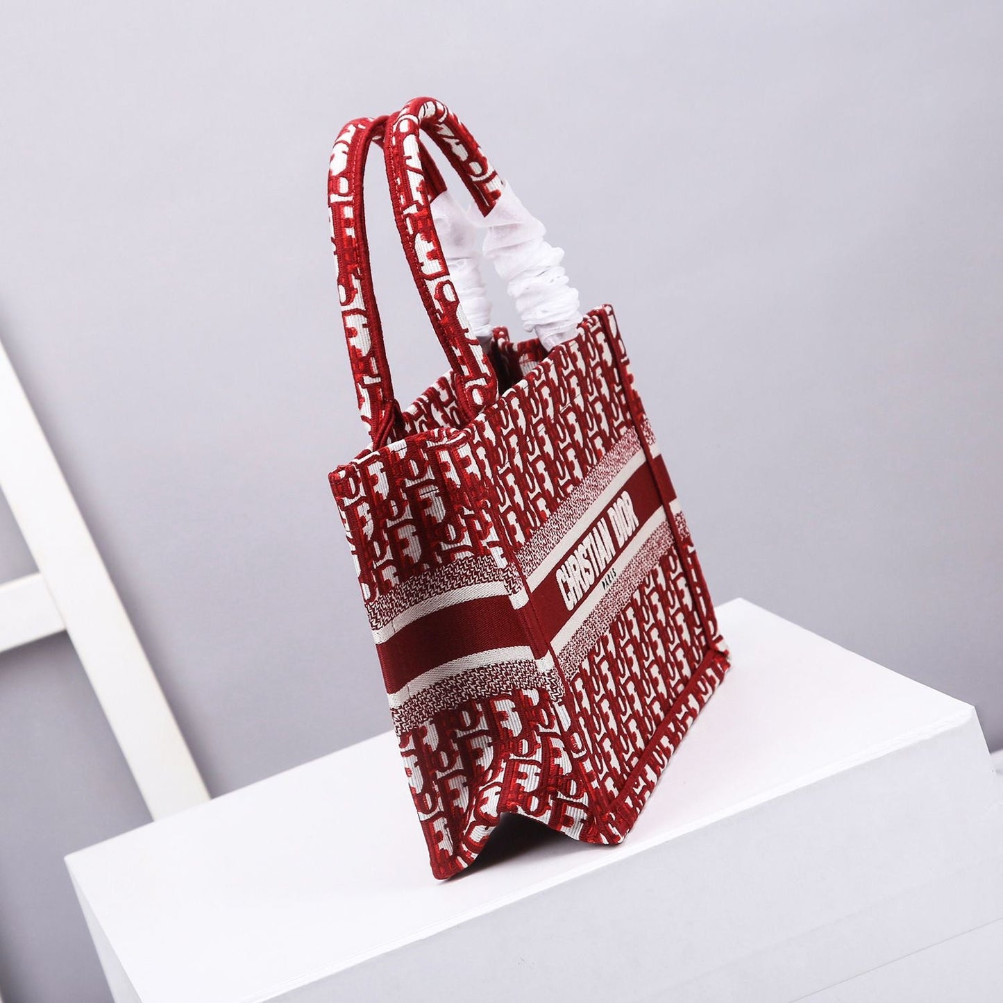 GLAMI Small Book Tote Red, For Women, WomenÃ¢â‚¬â„¢s Handbags 26.5cm/10.5in CD M1265ZRIW_M17E