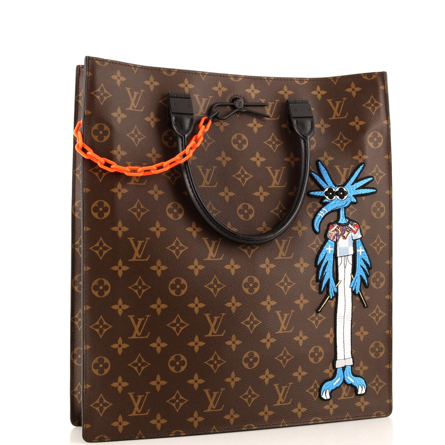 Louis Vuitton Solar Ray Sac Plat Bag Monogram Canvas with LV Friends Patch